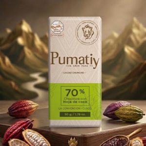 Bitter 70% (Hoja de Coca) x 50g