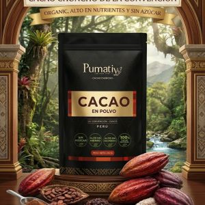 Cacao Puro en Polvo x 250g (Pumatiy)