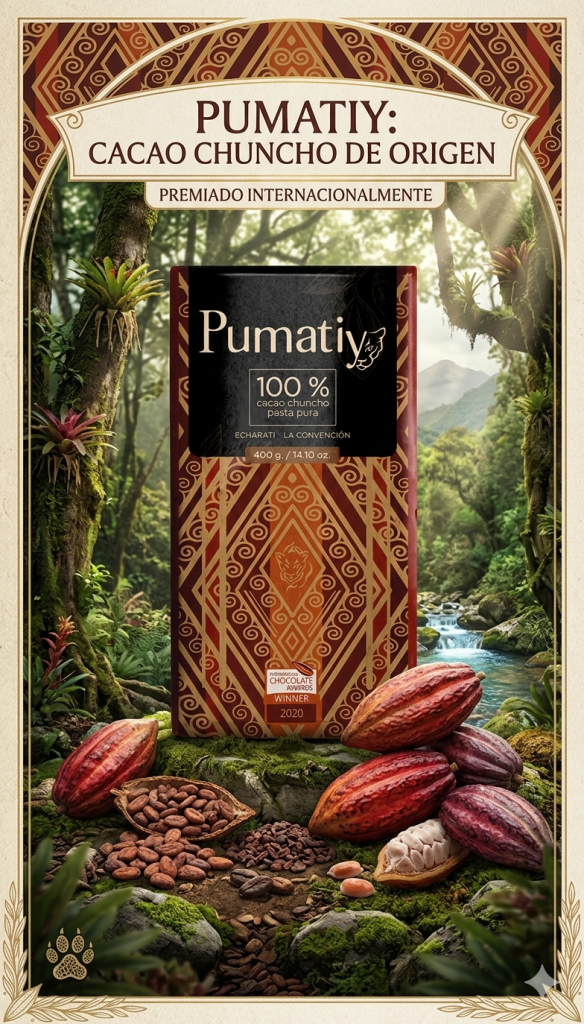 Pasta Pura de Cacao x 400g (Pumatiy)