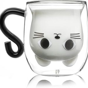 Taza de borosilicato doble capa x 250ml